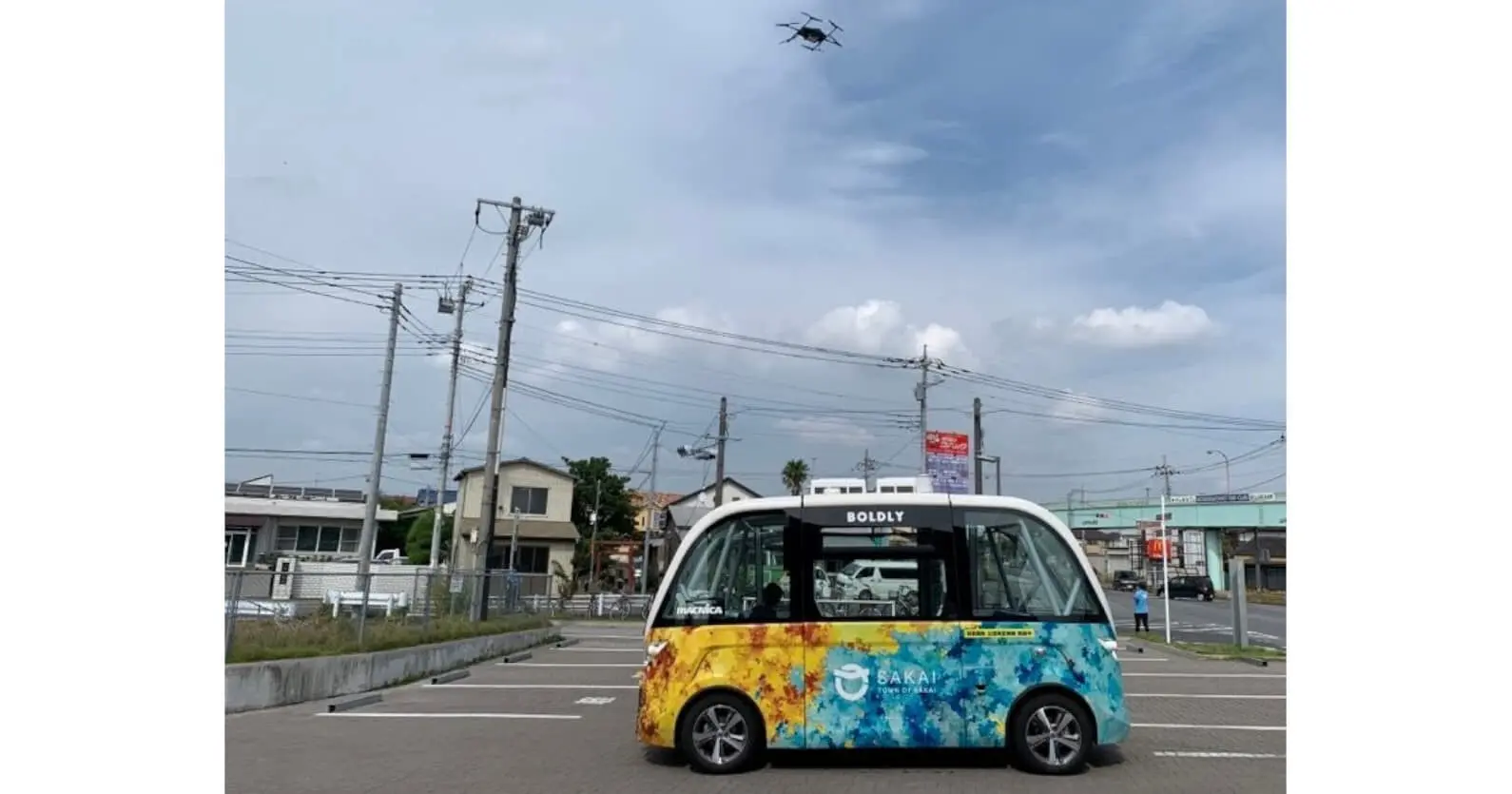 茨城県・境町×エアロネクスト×セイノーHD×BOLDLY×セネック ｜ ドローンや自動運転バスを活用した新スマート物流の実用化に向けて実証実験を開始
