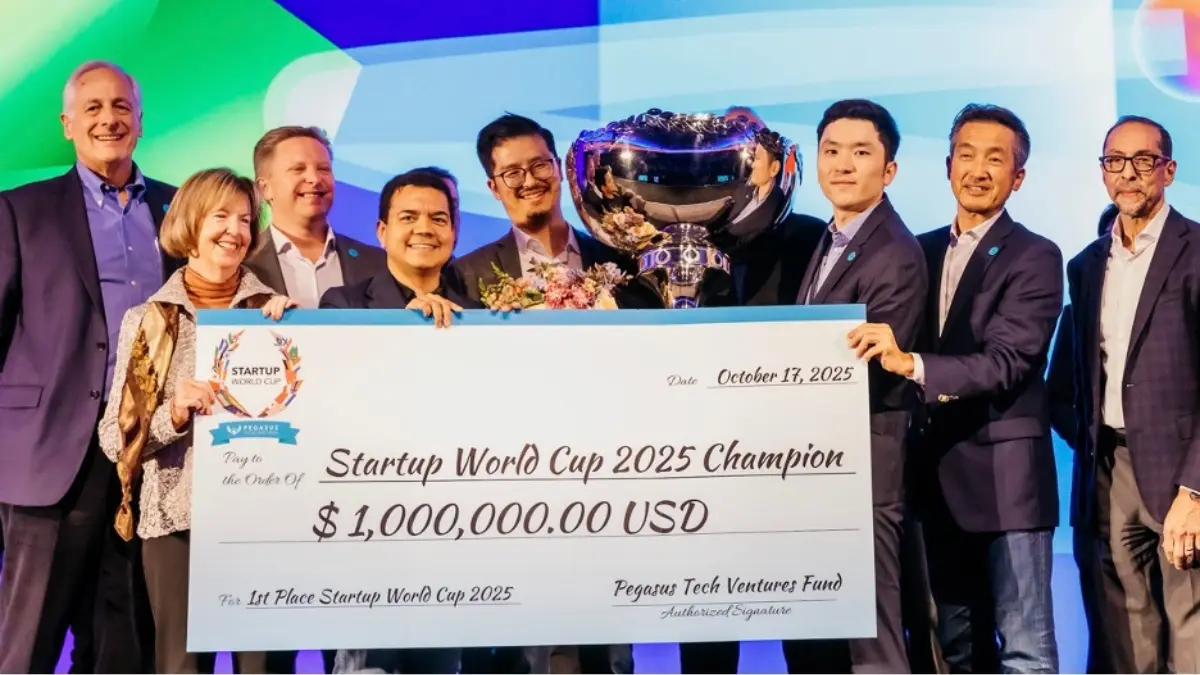 スタートアップワールドカップ2025、世界チャンピオンはCoreshell社　東京代表・Acompanyが日本勢として唯一トップ10入り