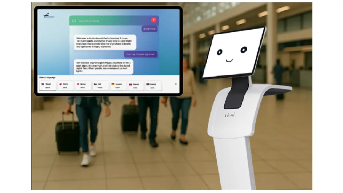 ICM-HUB × iPresence × 成田国際空港ーー会話型AI搭載ロボットによる旅客案内の実証実験の開始