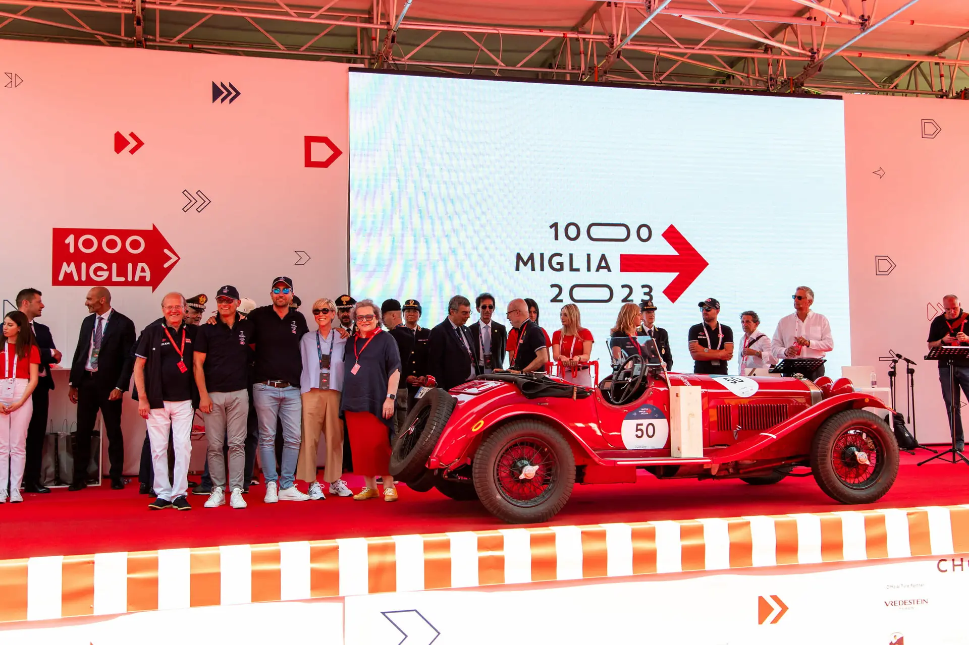 1000 MIGLIA 2023（ミッレミリア2023）の勝利の記録保持者、ANDREA VESCO 日