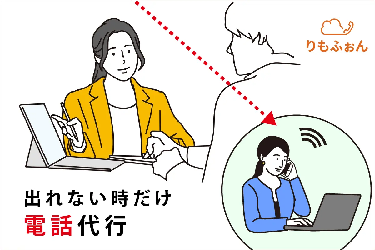 電話に出れない時だけ電話代行（順次転送機能）電話代行会社比較一覧