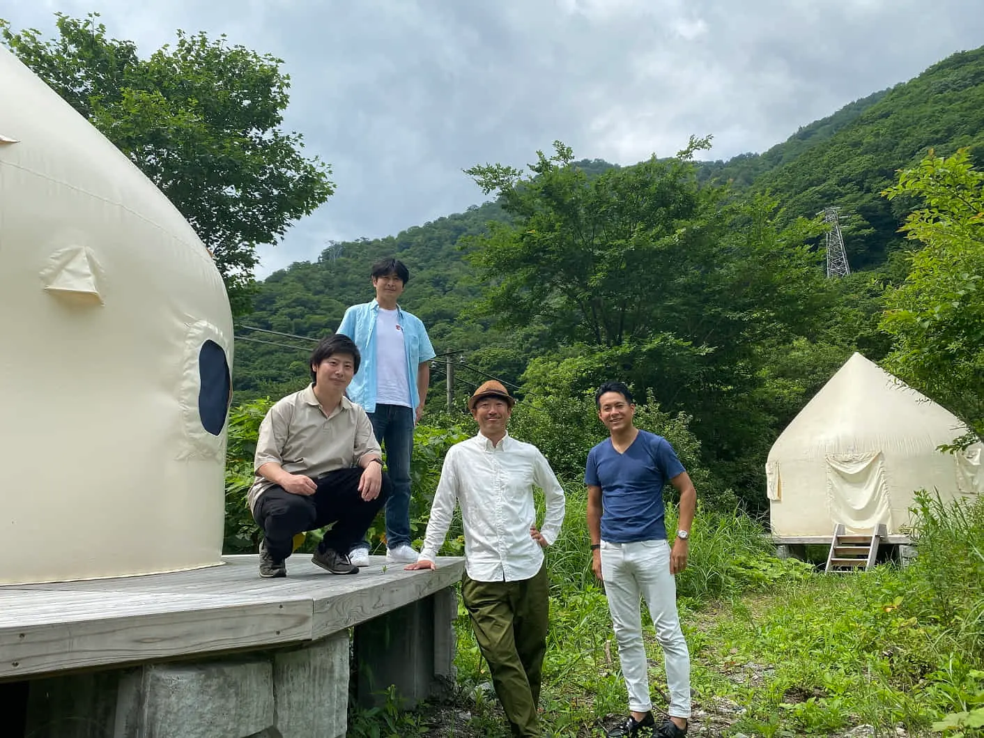 Living ＆ Learning with Nature…無人駅で非日常体験