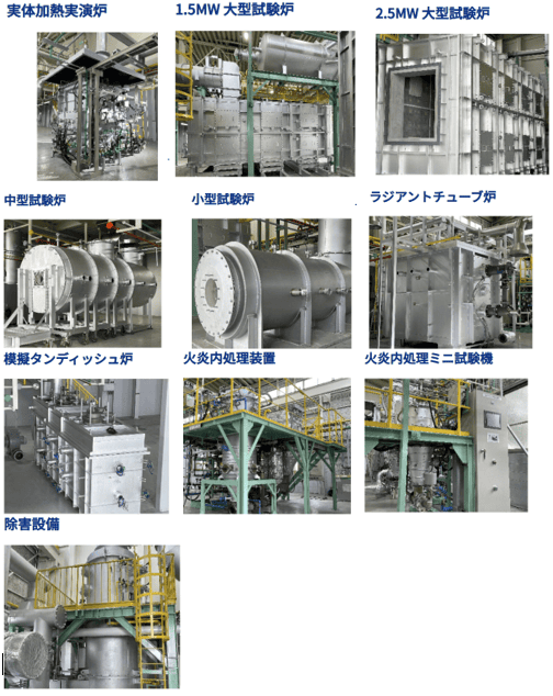 熱技術創造センター　燃焼ゾーン