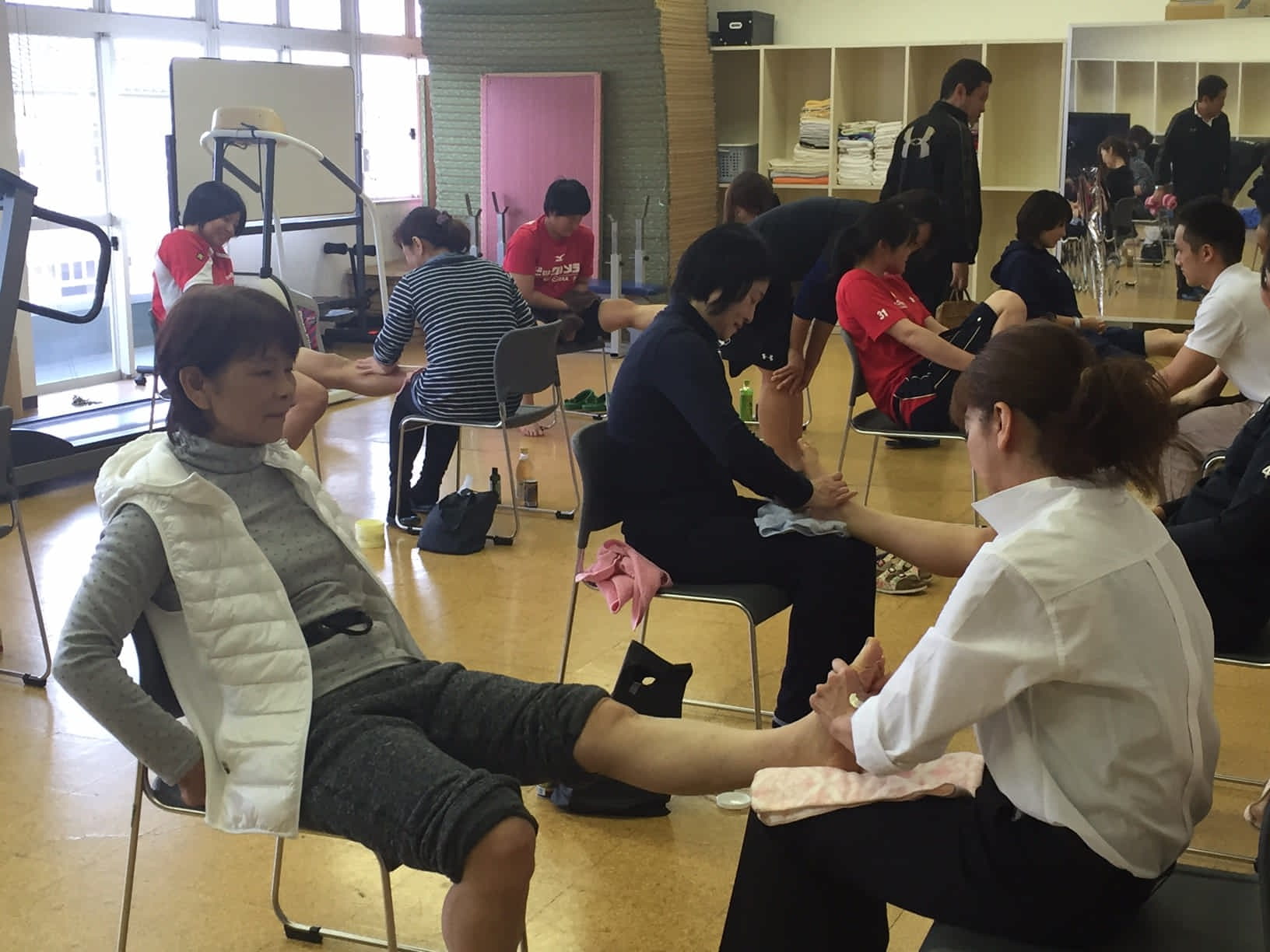 ビックカメラソフトボールチーム　宇津木総監督と