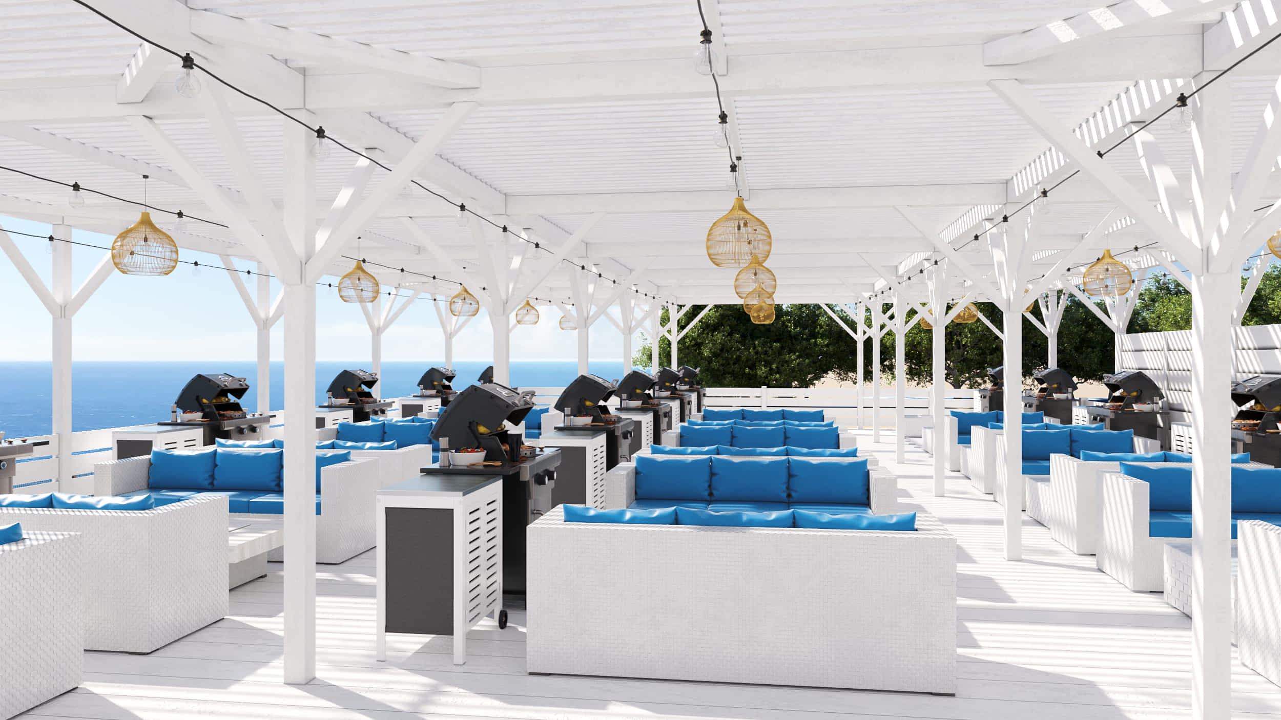BBQ施設「THE BBQ BEACH」