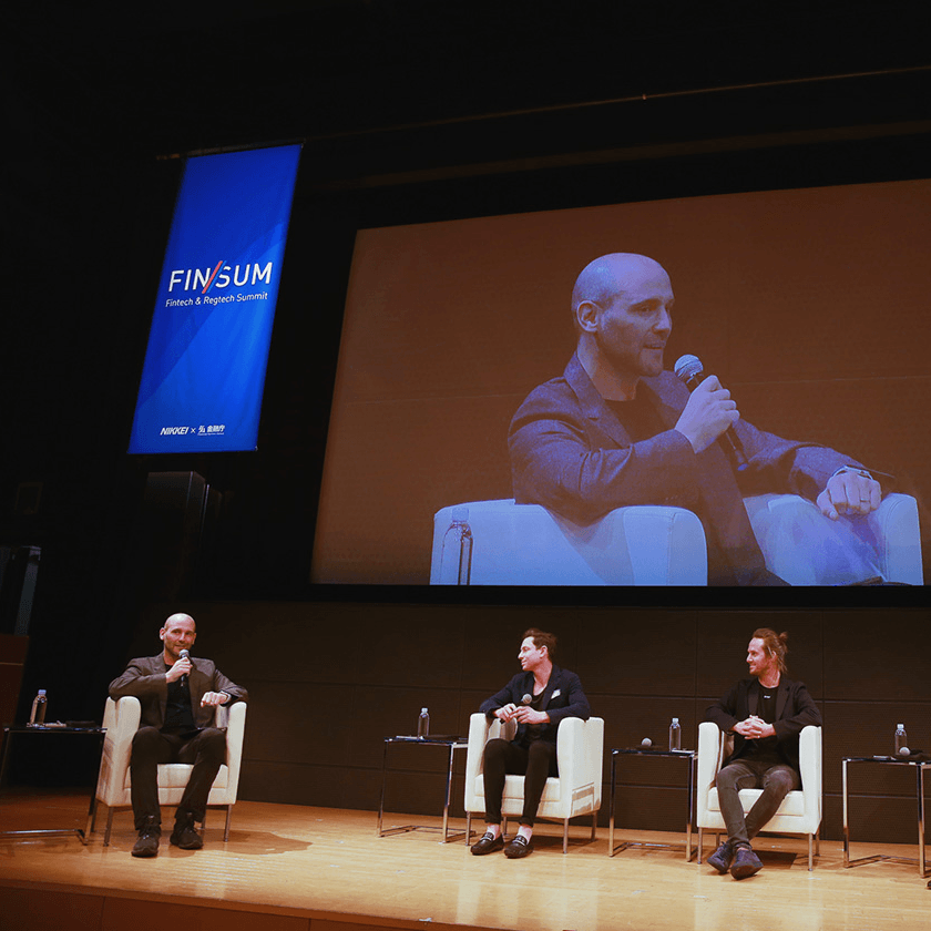 2019年9月「FIN/SUM 2019」で代表のポール チャップマンが登壇