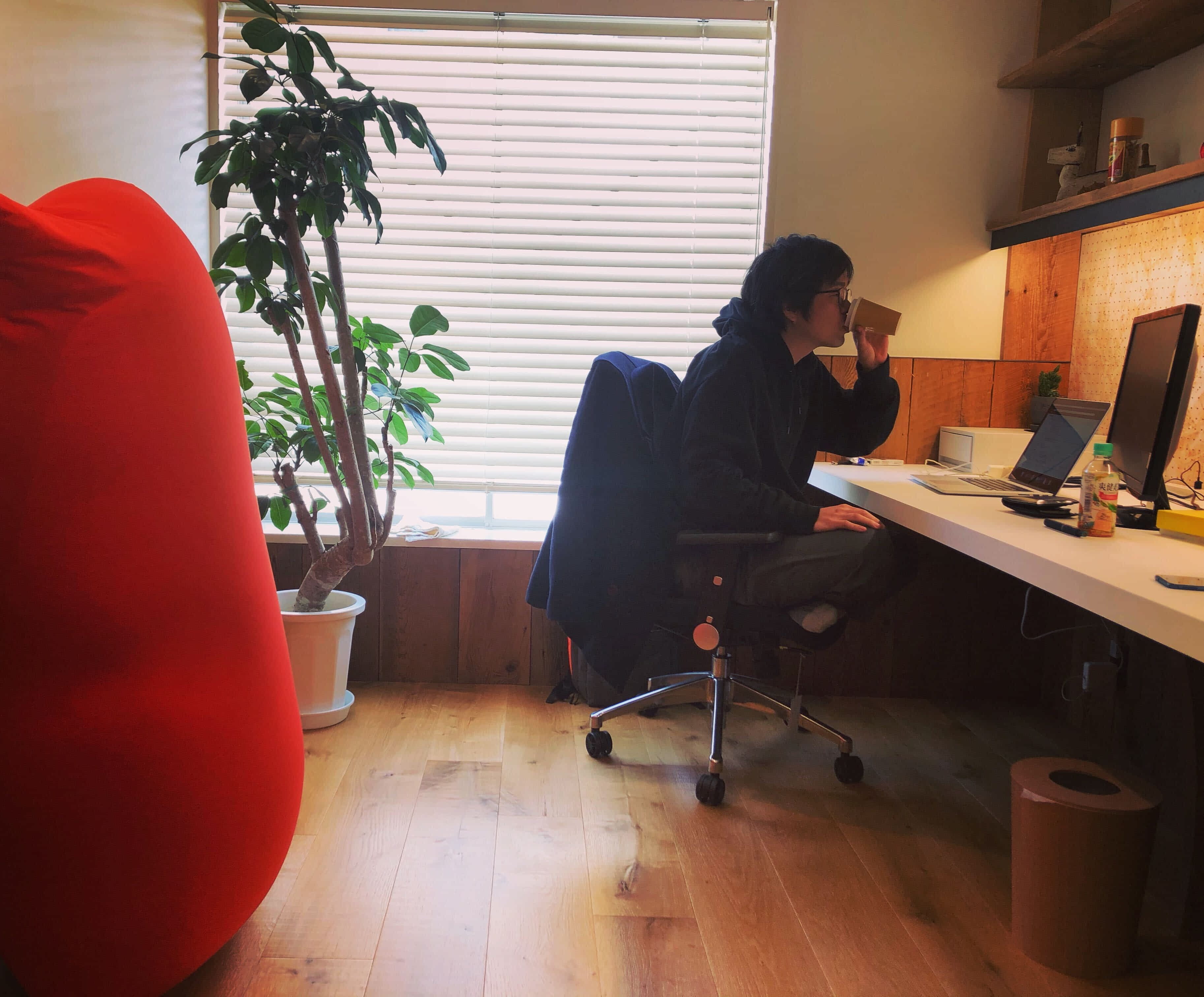 クスノキ社内