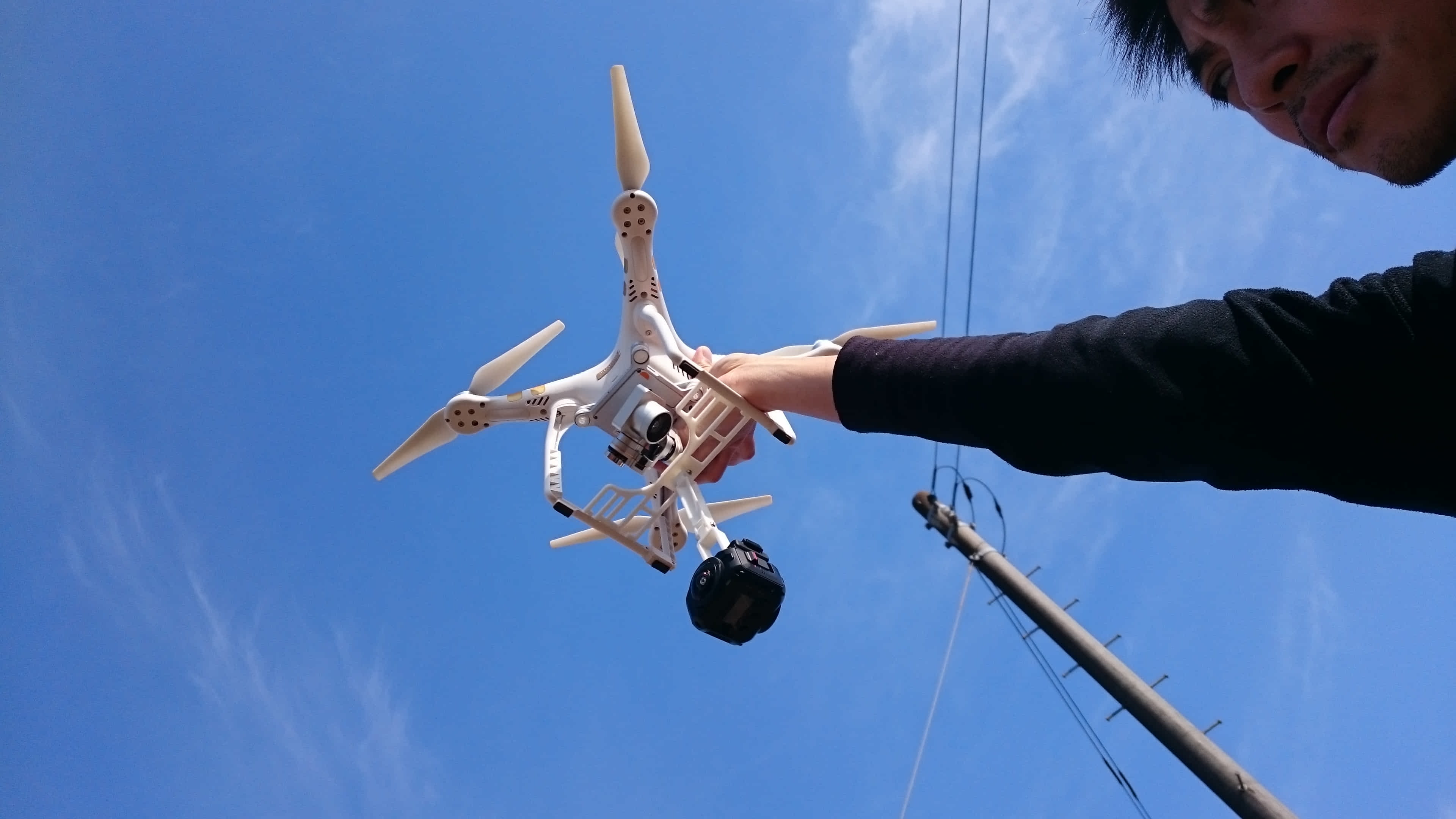 ドローン　VR空撮