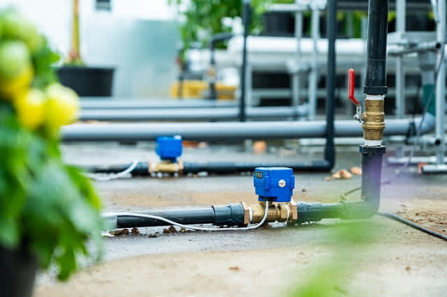 GO SWITCHで灌水や自動巻き上げをシンプルに実現