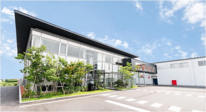 新社屋。愛知県高浜市より2021年から稼働中。