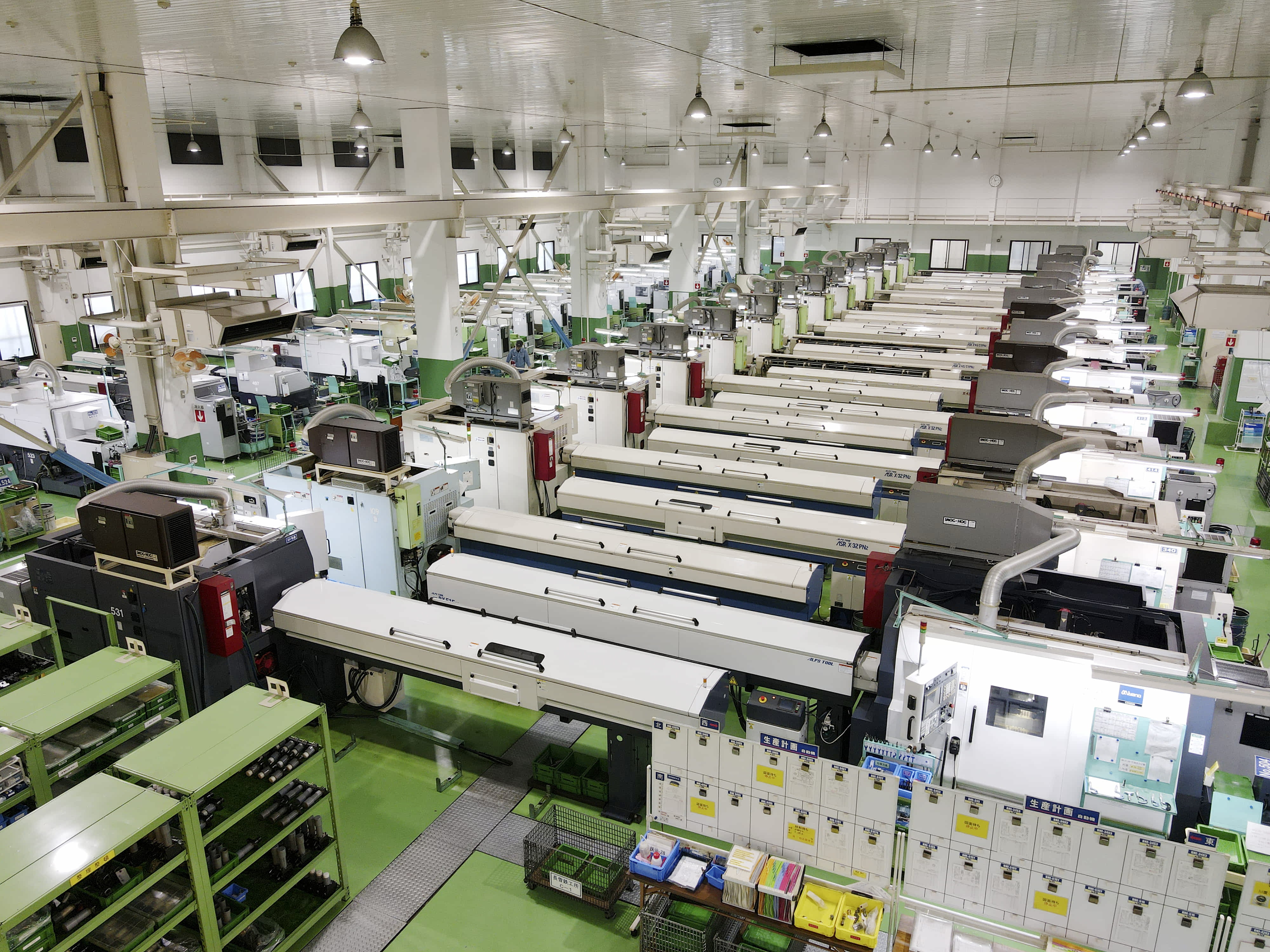 製造現場です。