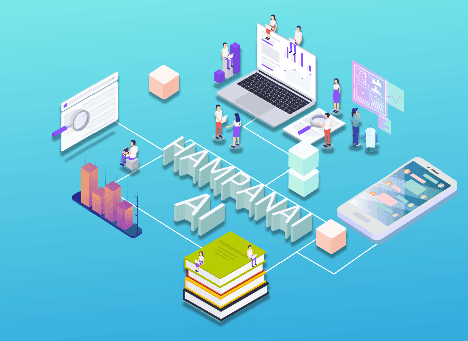 AIによる保健指導システムの研究開発をスタートに、自社AIプラットフォーム「HANPANAI AI」の開発をいたしました。