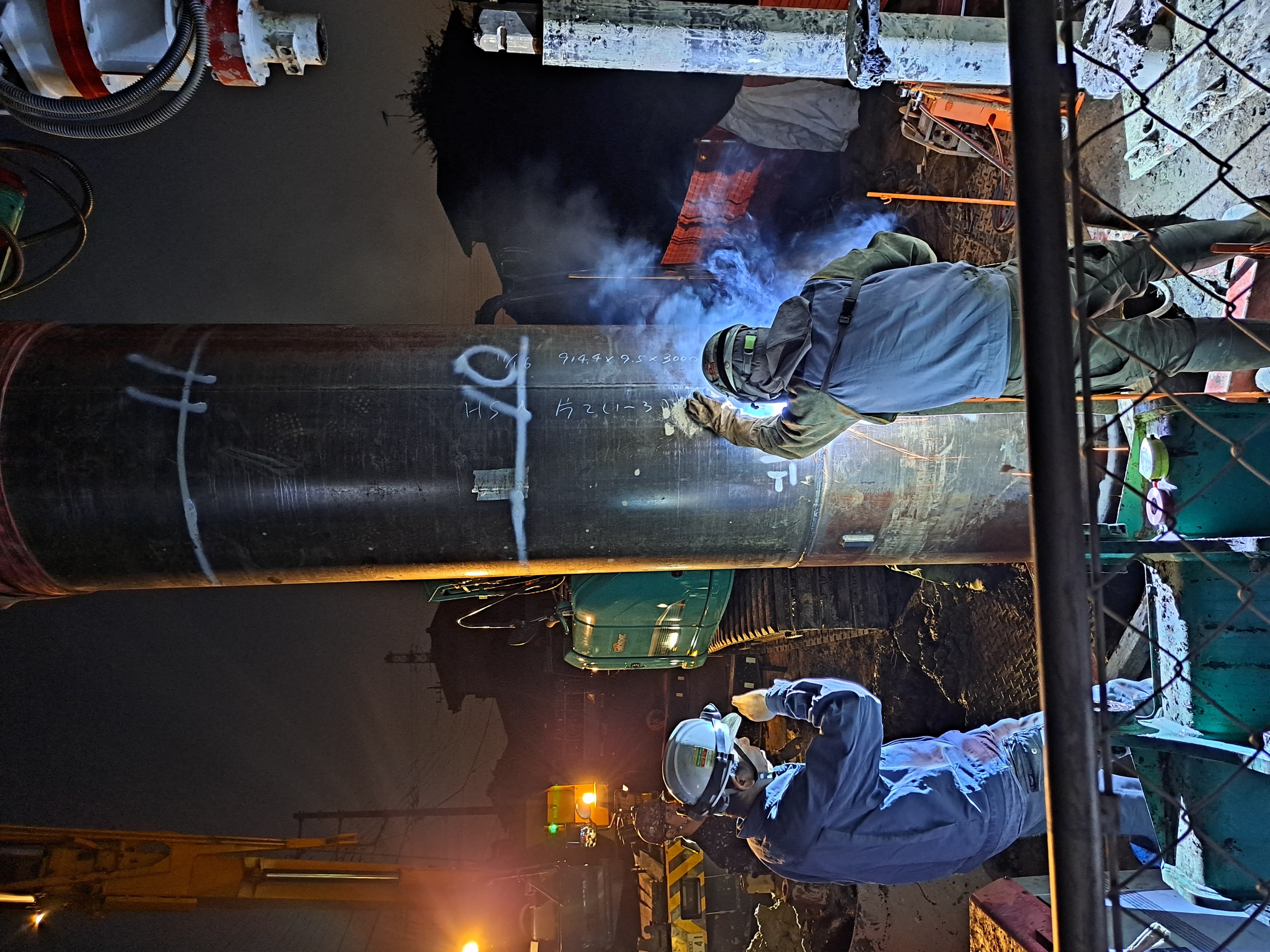 施工の様子２