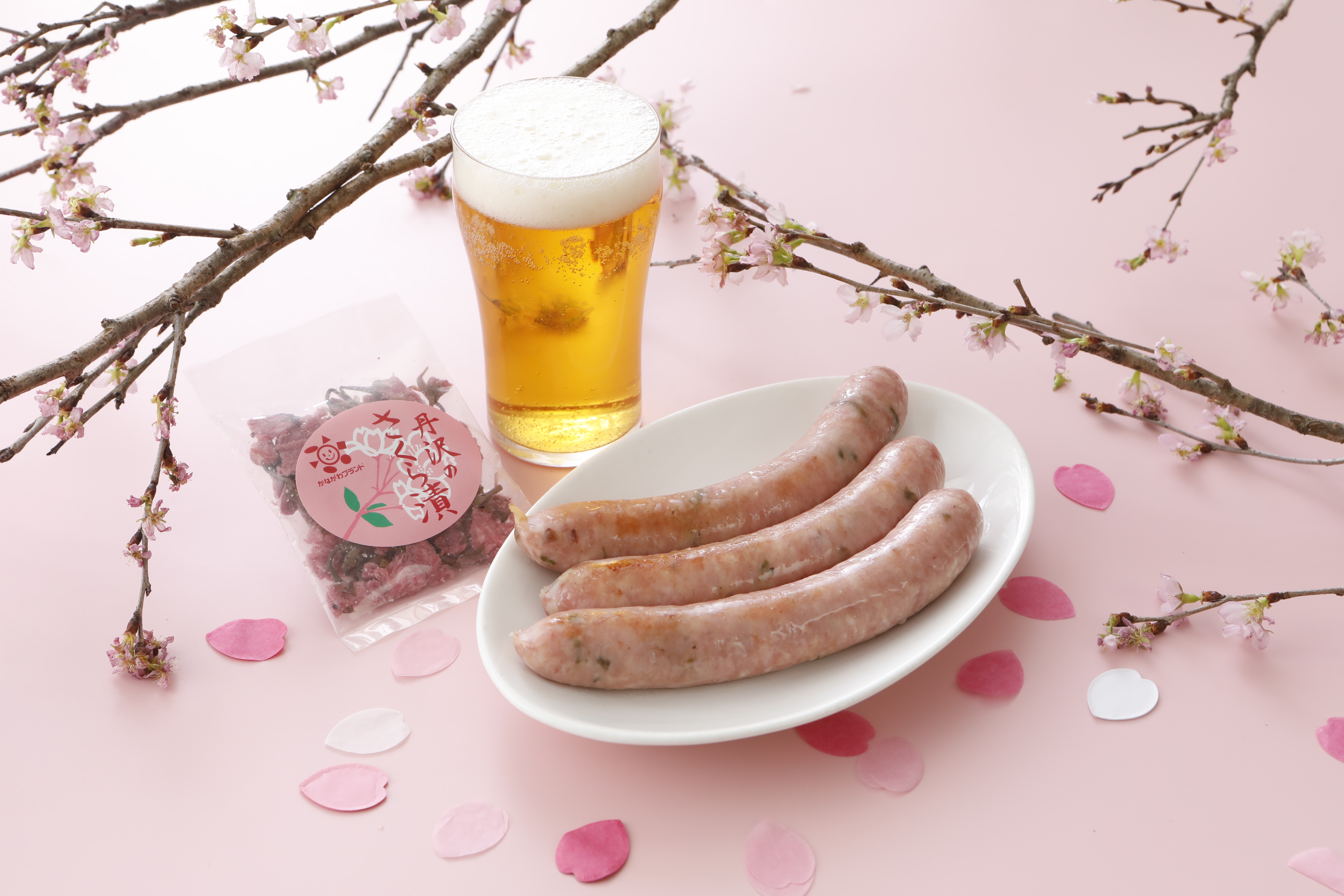 共創アイデア例（桜漬ウィンナー）