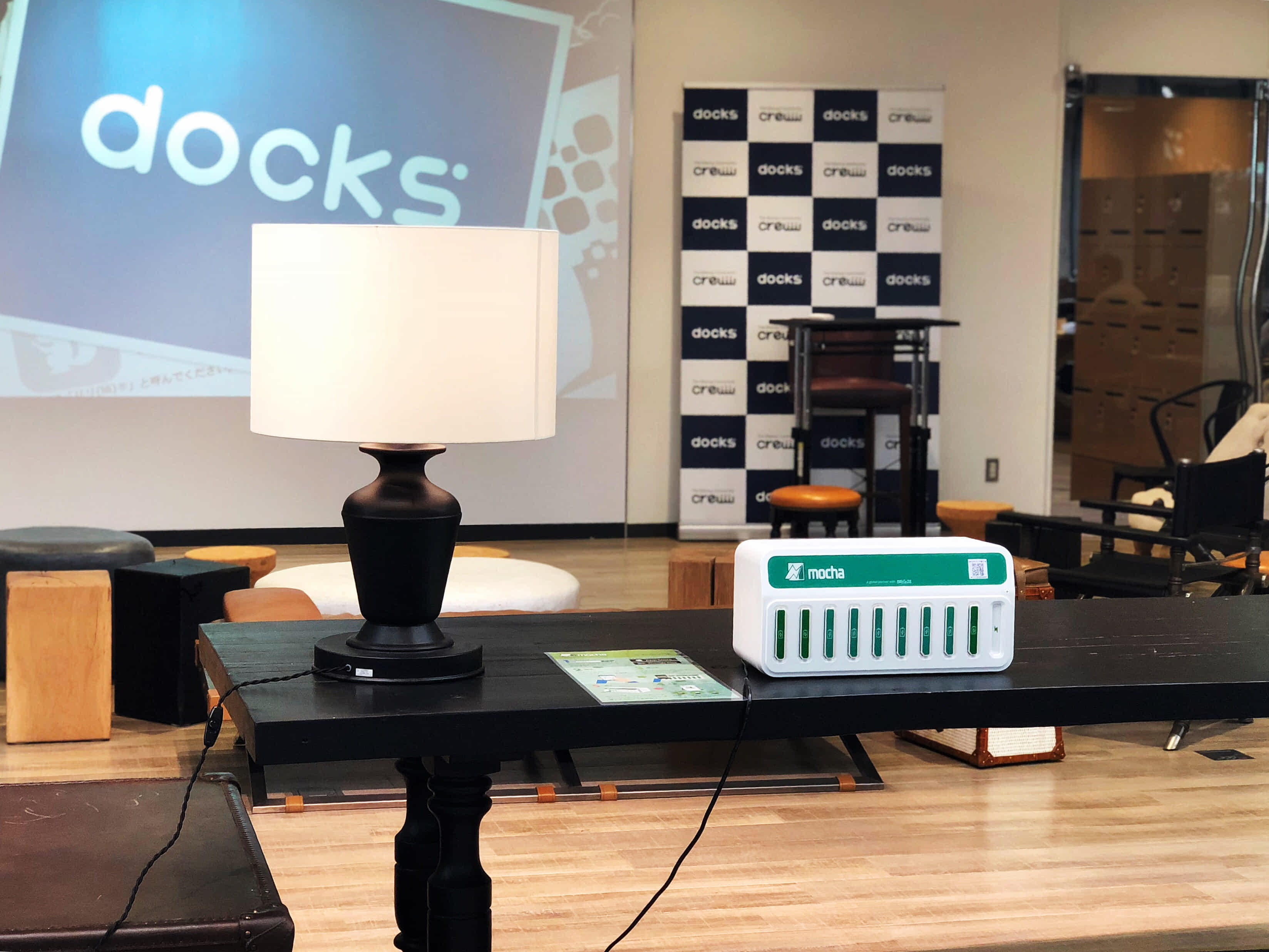 docks 虎ノ門 に設置された様子