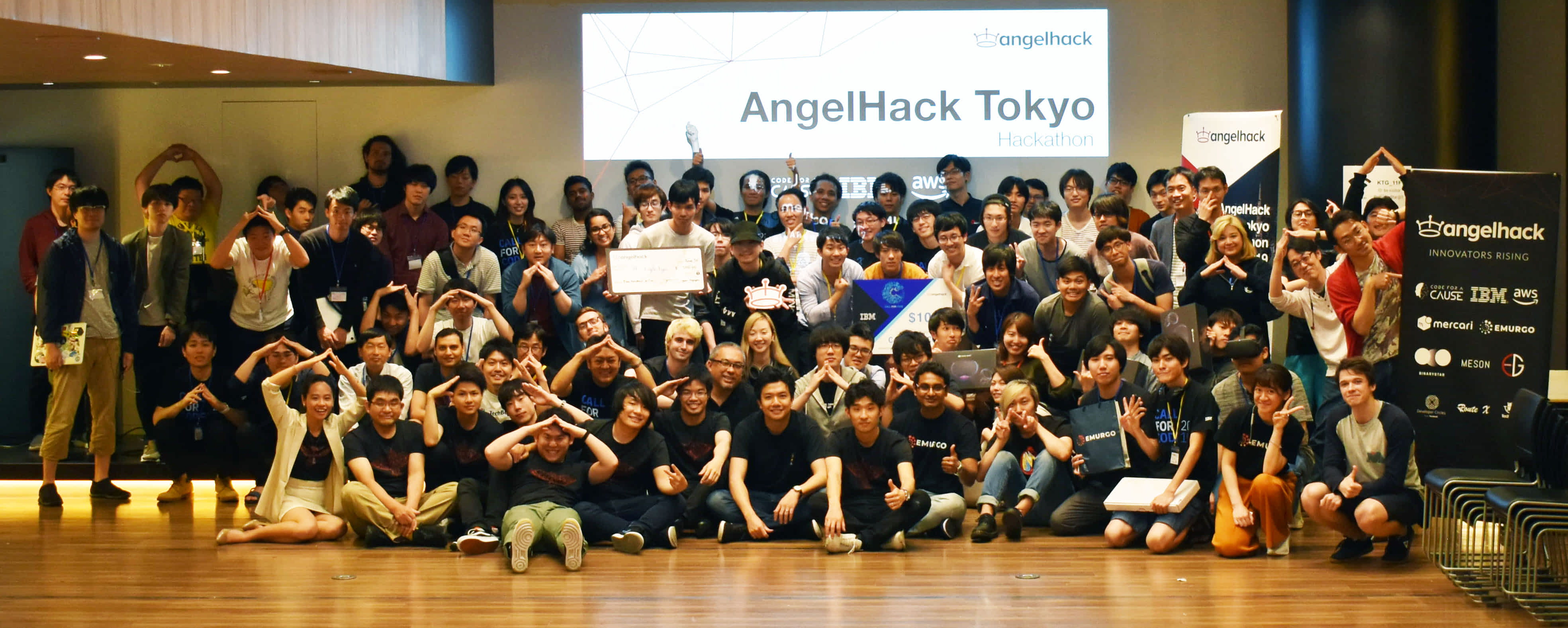2018年6月 世界最大のシリーズハッカソンAngelHackの日本大会を主催