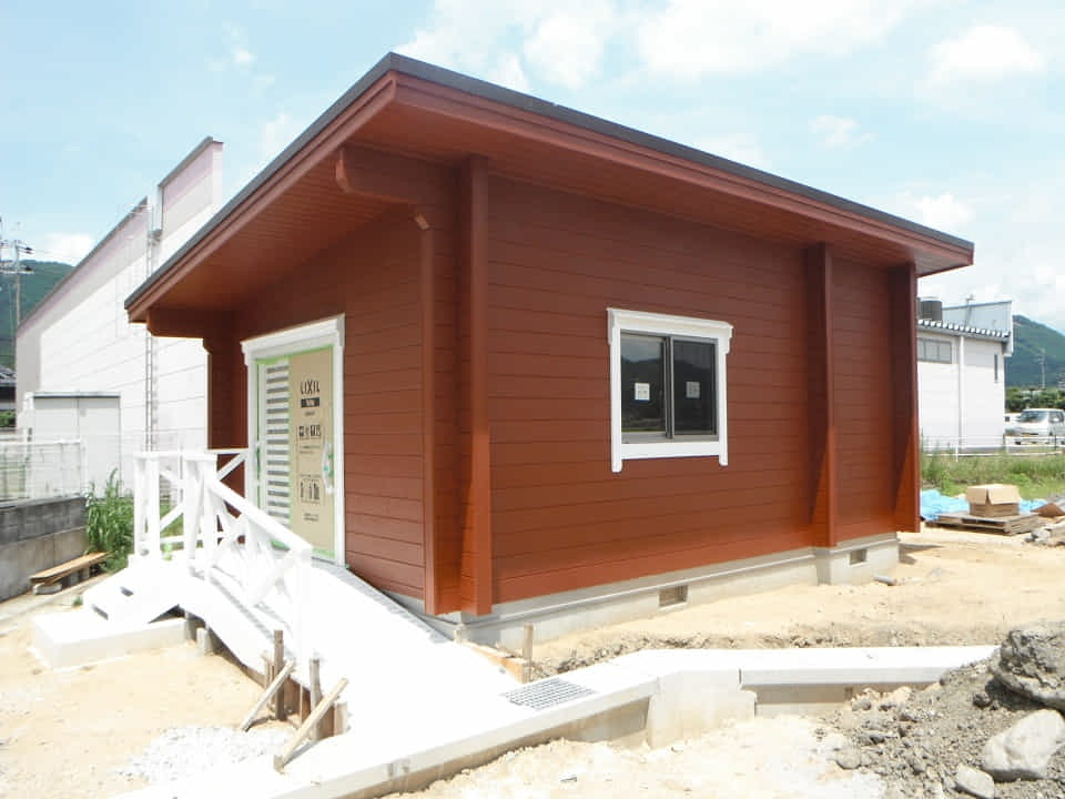 高齢者向け一戸建て型集落