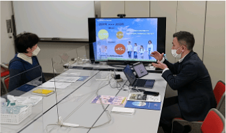個別相談会の様子