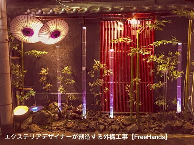 大阪府某所とある店舗の空きスペースを展示スペースに。